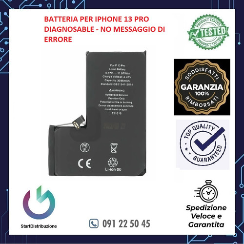 Batteria per apple iphone - iphone, 13