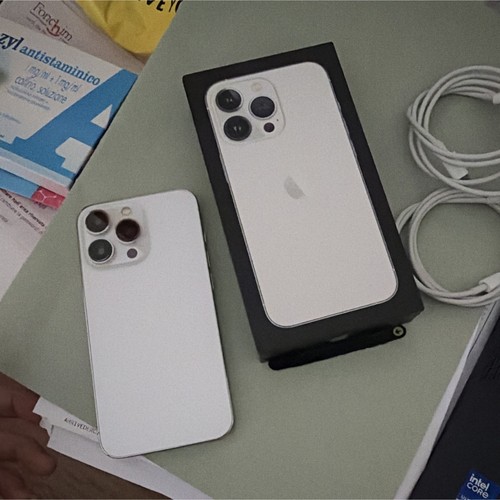 Apple iphone pro bianco - 13,