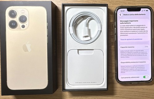 Apple iphone pro 256gb - apple, oro